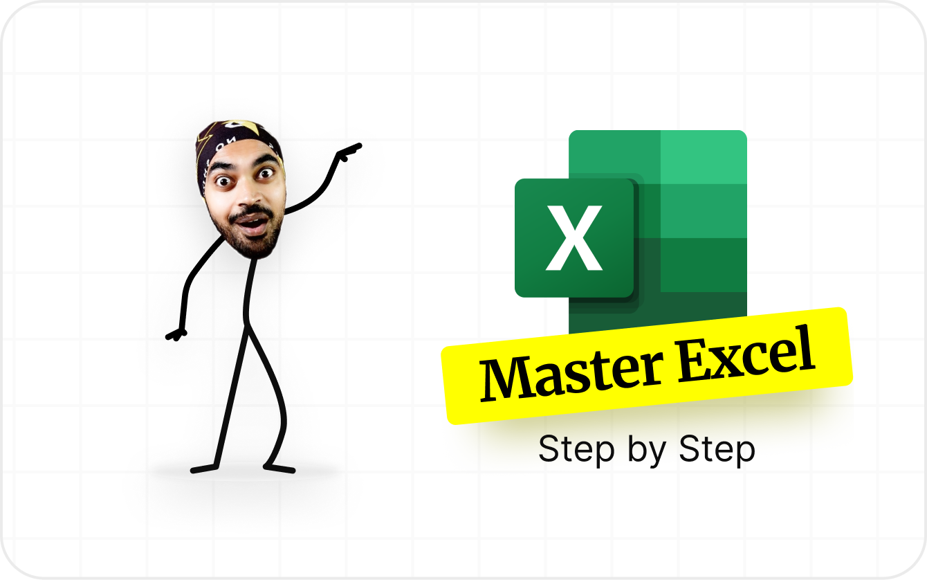 Master Excel Step by Step Course