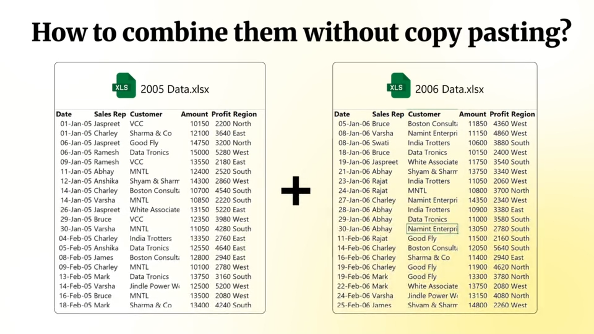 Power Query Automation Example